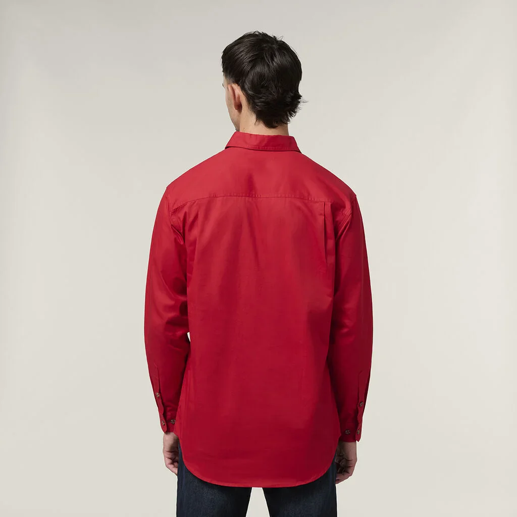 Hard Yakka Mustang Closed Front Work Shirt (Y04004) - Image 8