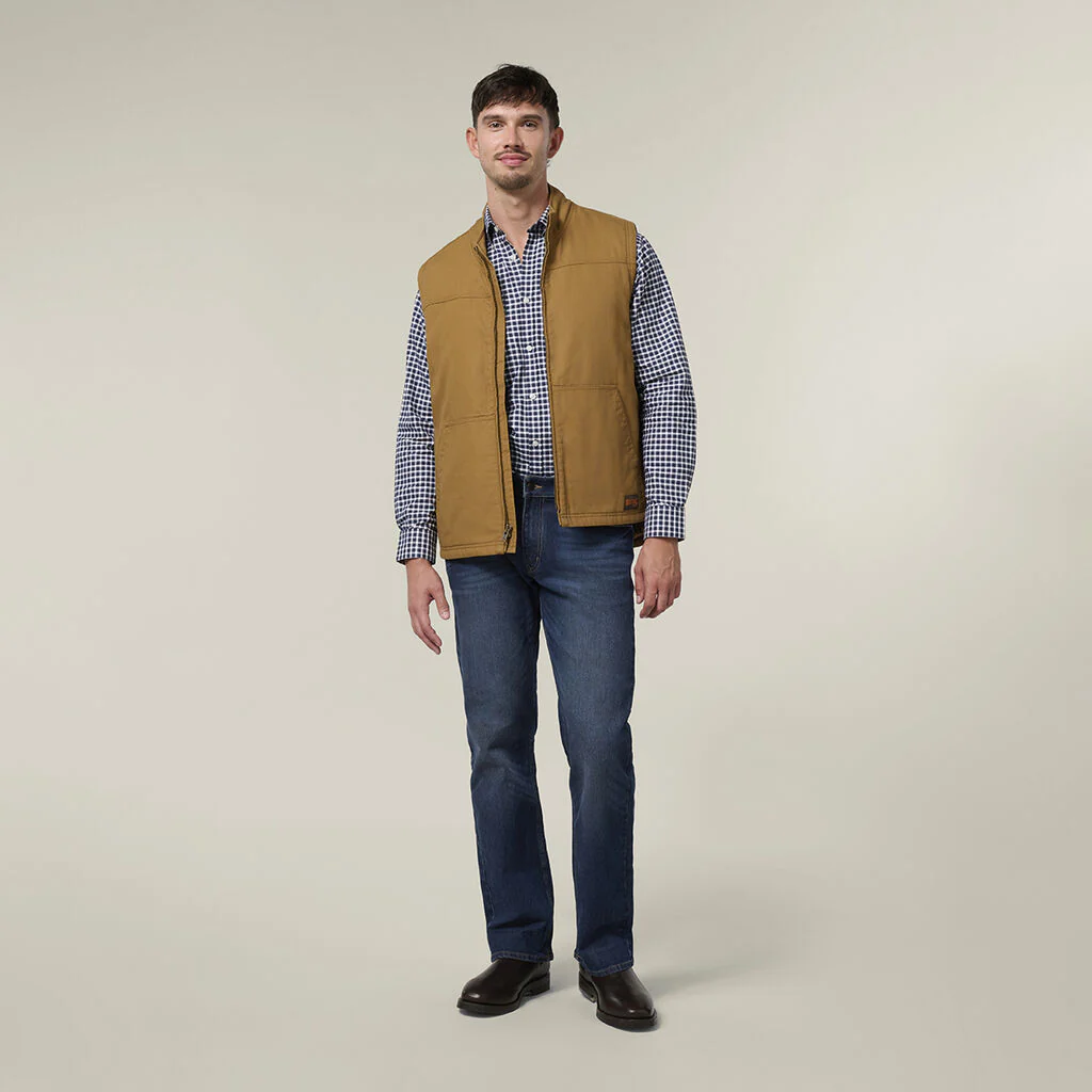 Hard Yakka Mustang Formal Check Shirt (Y04005) - Image 6