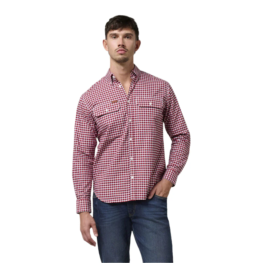 Hard Yakka Mustang Formal Check Shirt (Y04005) - Image 7