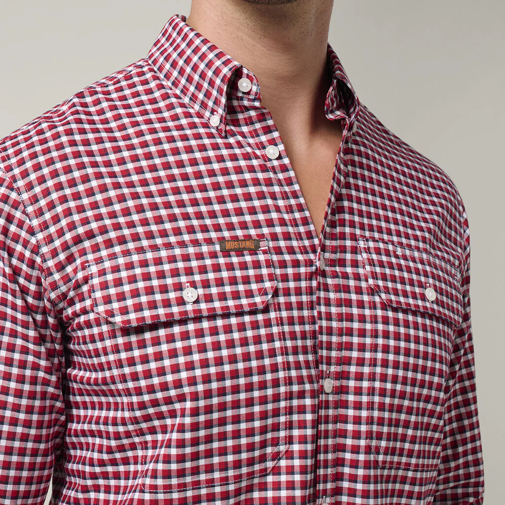 Hard Yakka Mustang Formal Check Shirt (Y04005) - Image 9