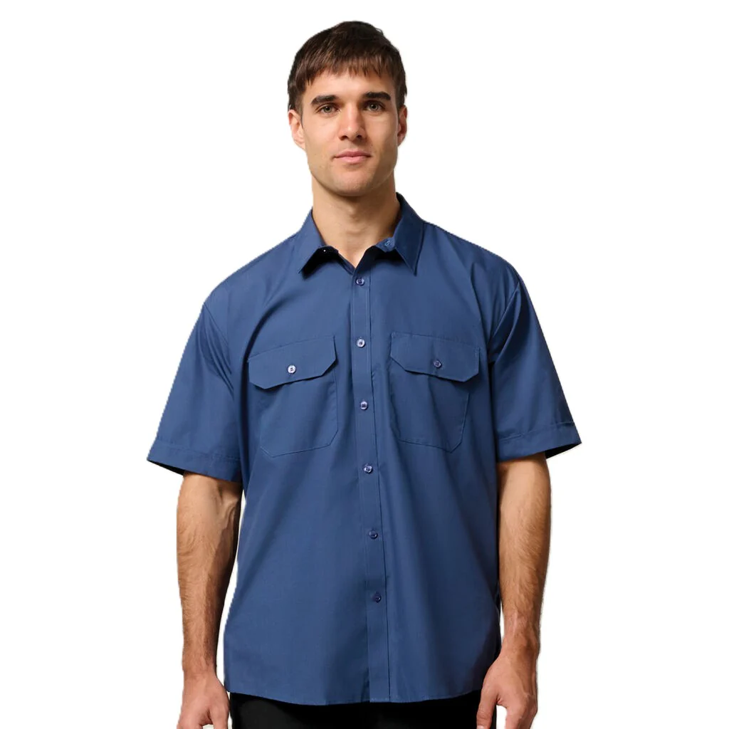 Hard Yakka Short Sleeve Permanent Press Shirt (Y07591) - Image 4