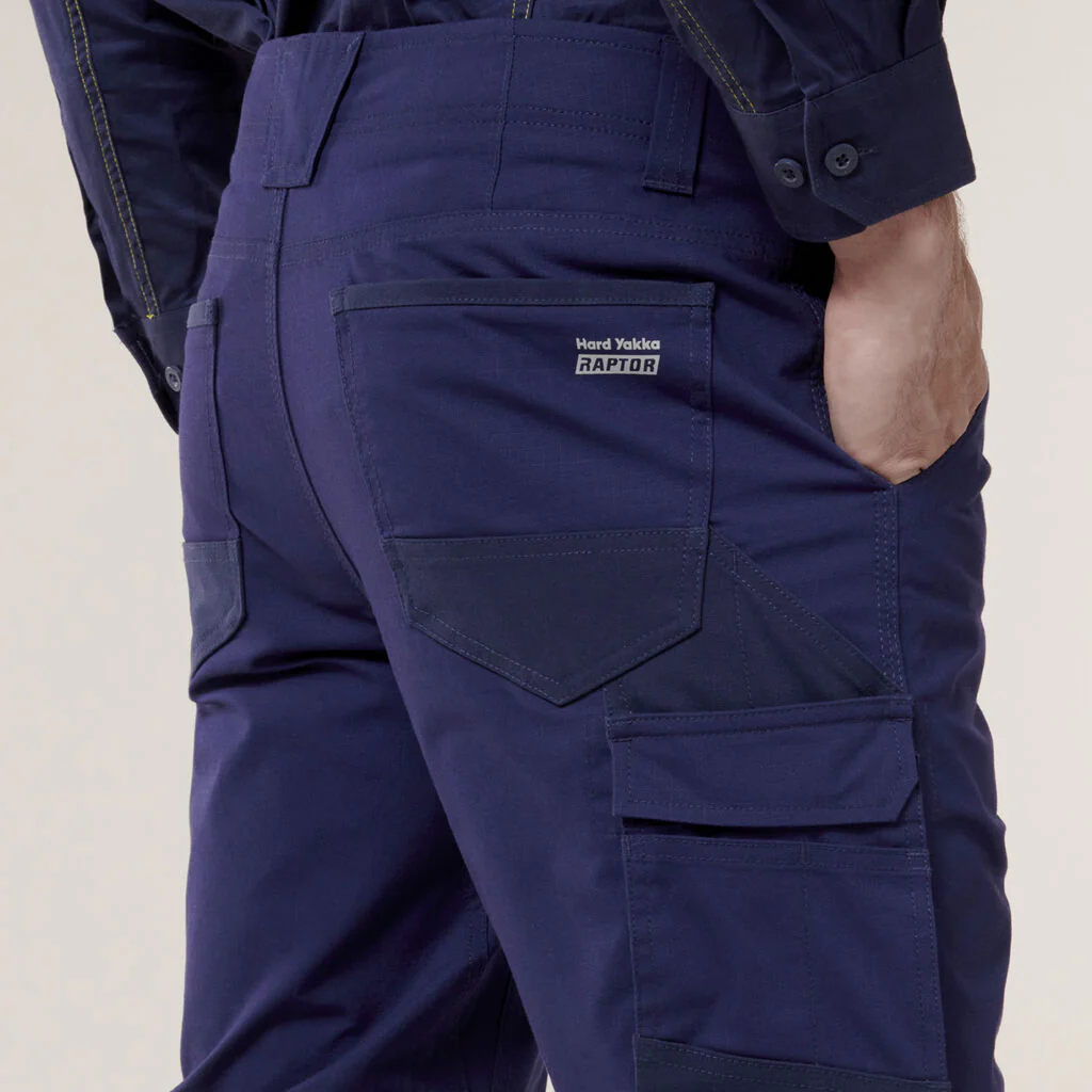 Hard Yakka Raptor Cuff Pant With Tape (Y02586) - Image 7