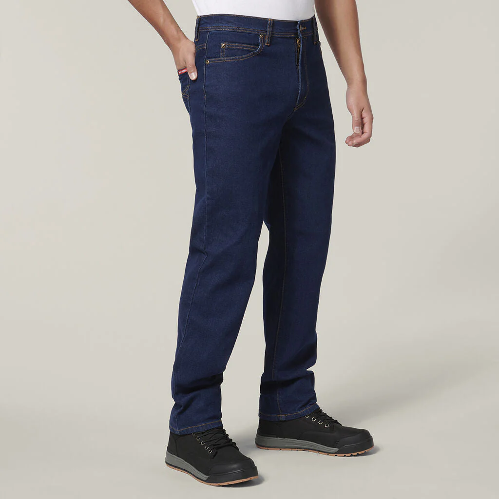 Hard Yakka Straight Leg Stretch Denim Jean (Y44610) - Image 4