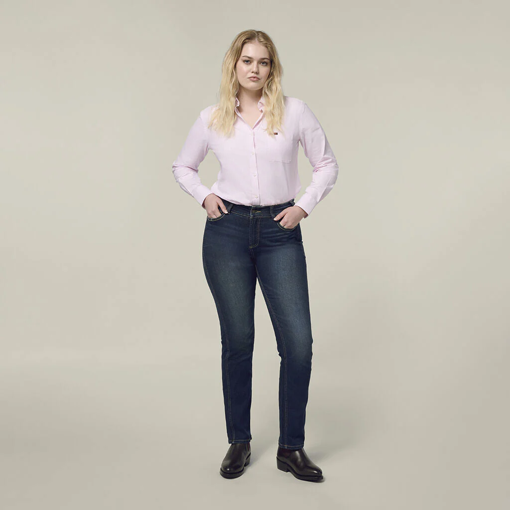 Hard Yakka Women’s Cotton Formal Shirt (Y08400) - Image 18