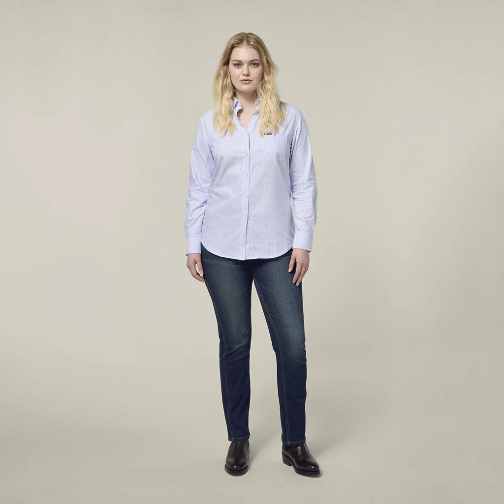 Hard Yakka Women’s Cotton Formal Shirt (Y08400) - Image 5