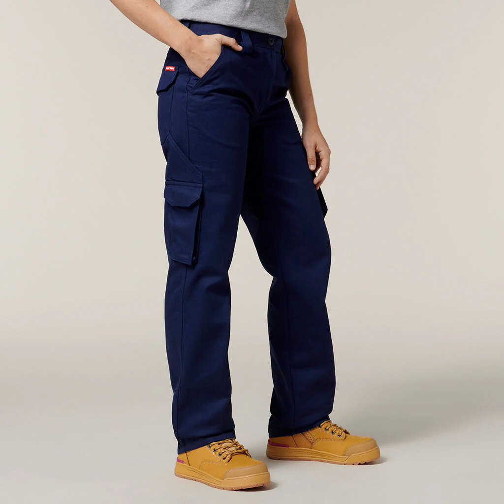 Hard Yakka Women's Cotton Drill Cargo Pant (Y08850) - Image 3