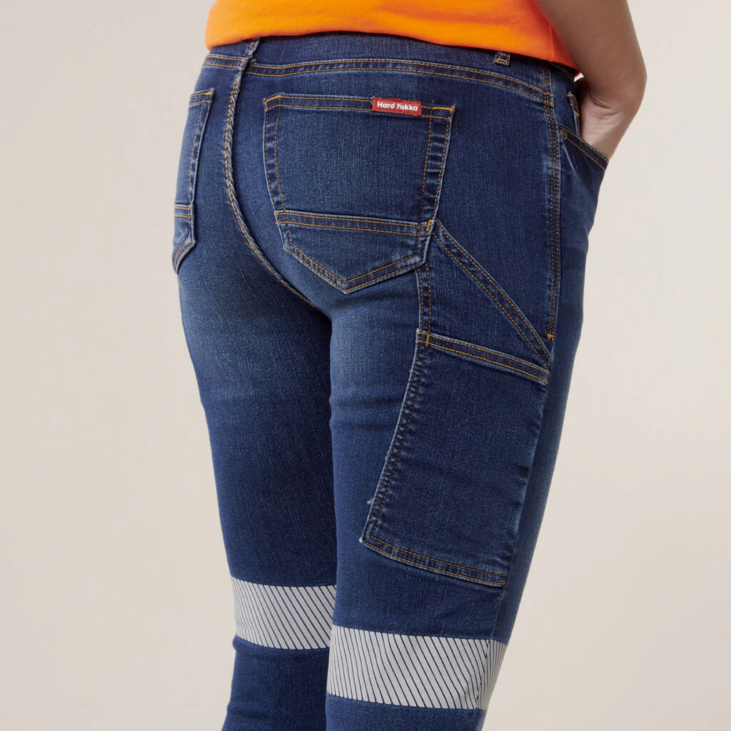 Hard Yakka Women's Taped Jeggings (Y08302) - Image 8