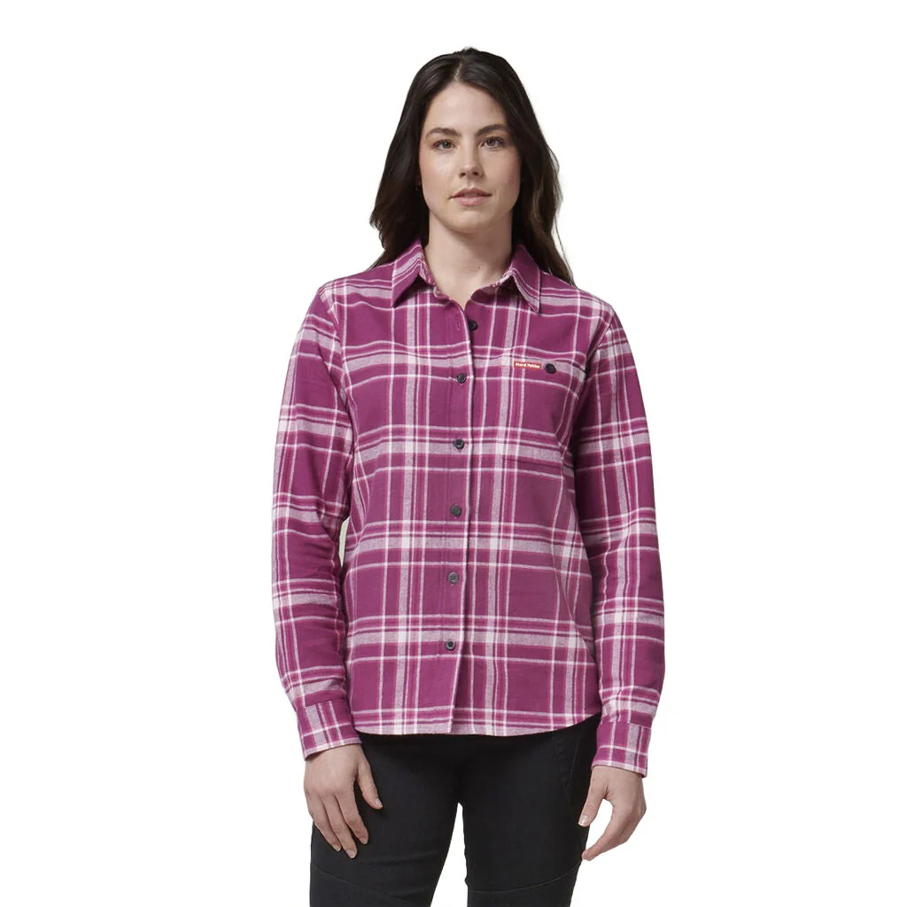 Hard Yakka Women's Check Flannie (Y08744) - Image 6