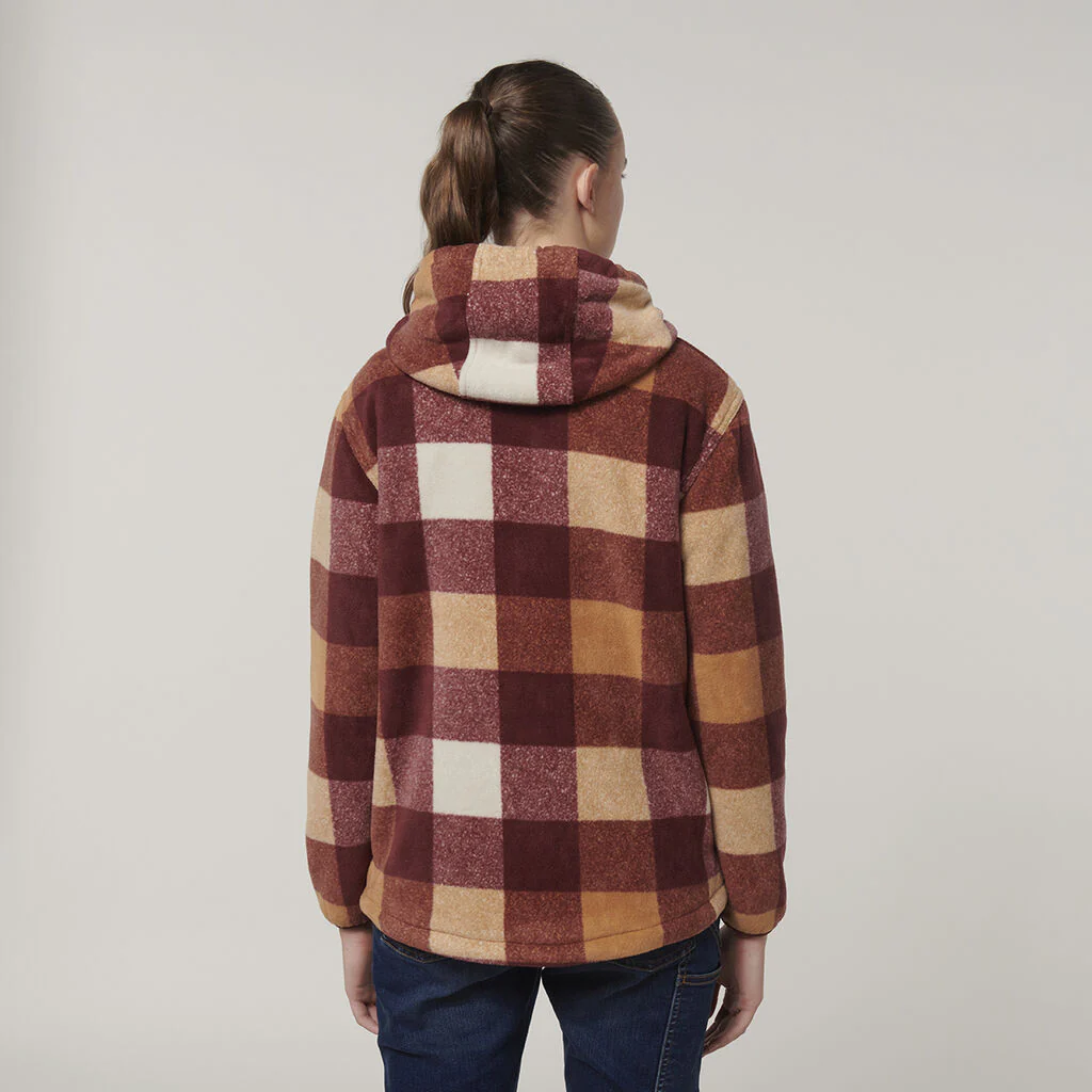 Hard Yakka Womens Check Zoodie (Y08522) - Image 20
