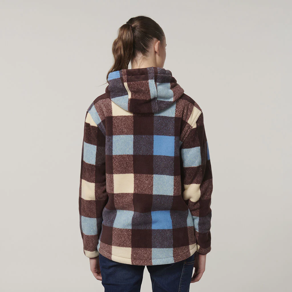 Hard Yakka Womens Check Zoodie (Y08522) - Image 5