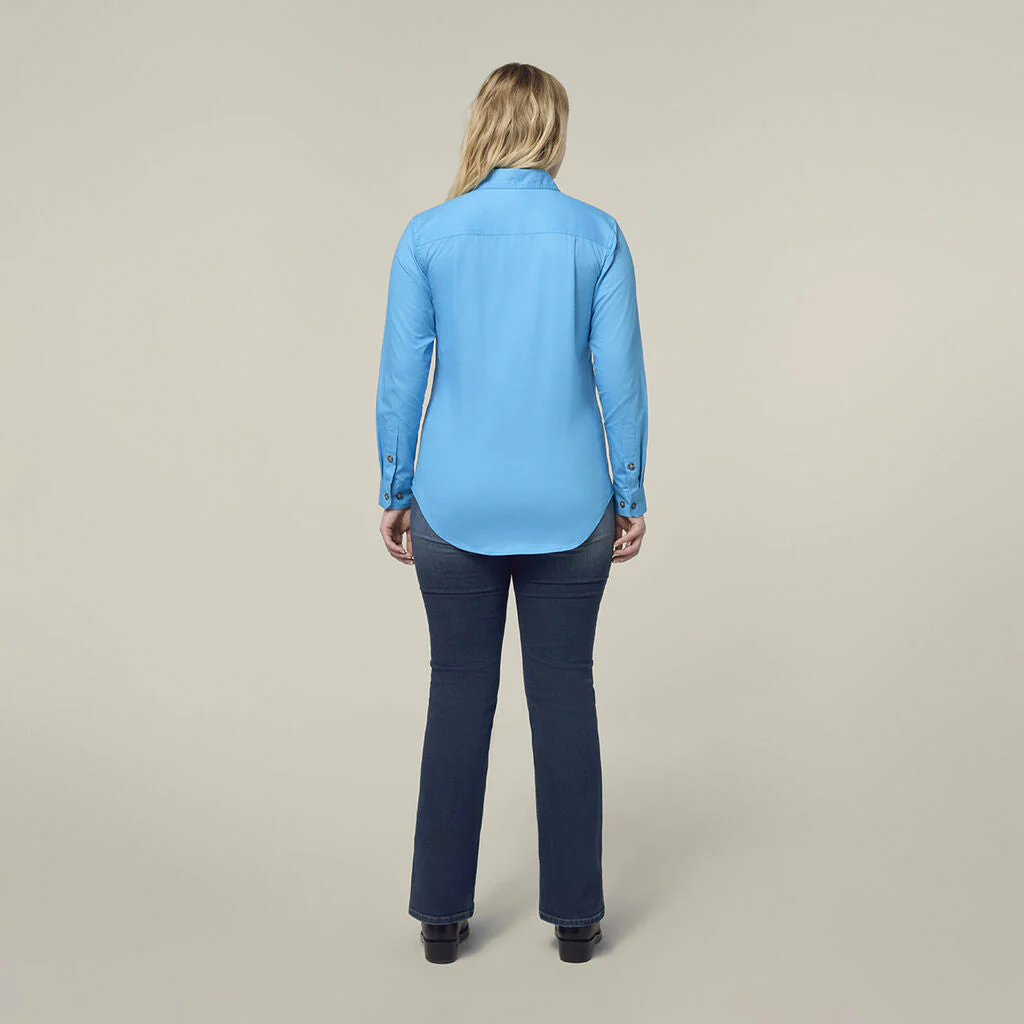 Hard Yakka Women'S Heritage Closed Front Drill Shirt (Y08399) - Image 19