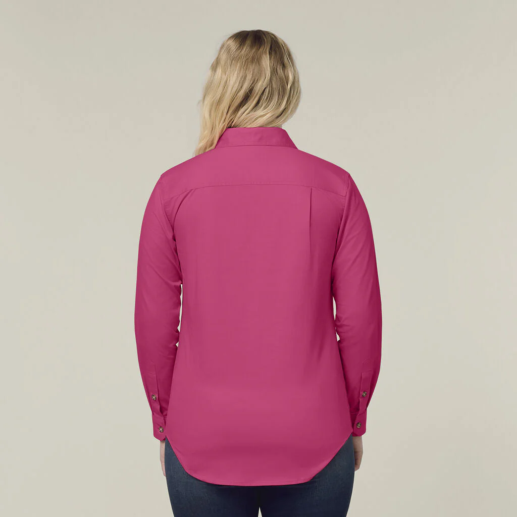Hard Yakka Women'S Heritage Closed Front Drill Shirt (Y08399) - Image 34