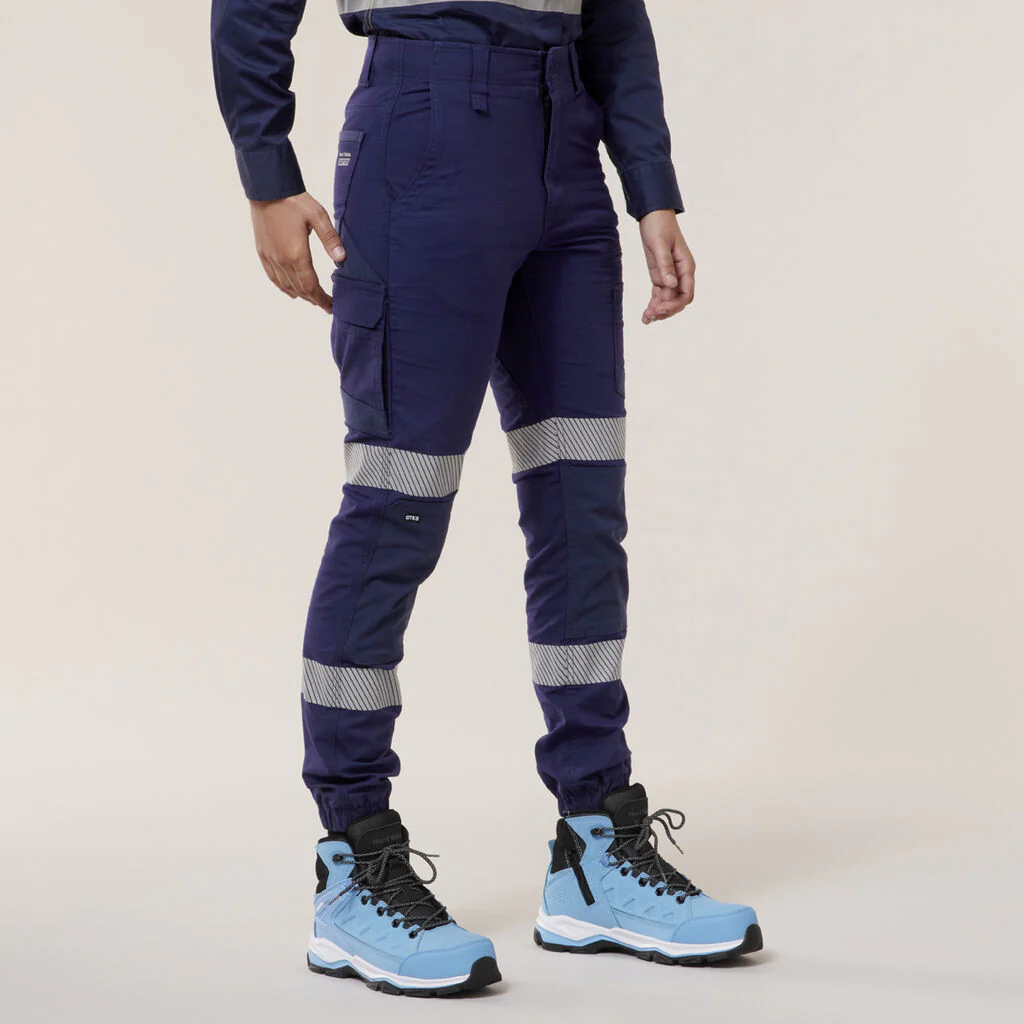 Hard Yakka Women’s Raptor Cuff Pant With Tape (Y08411) - Image 4