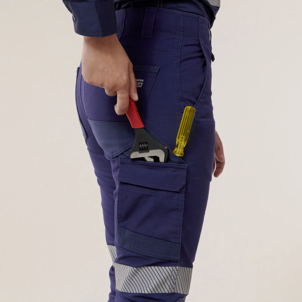 Hard Yakka Women’s Raptor Cuff Pant With Tape (Y08411) - Image 6