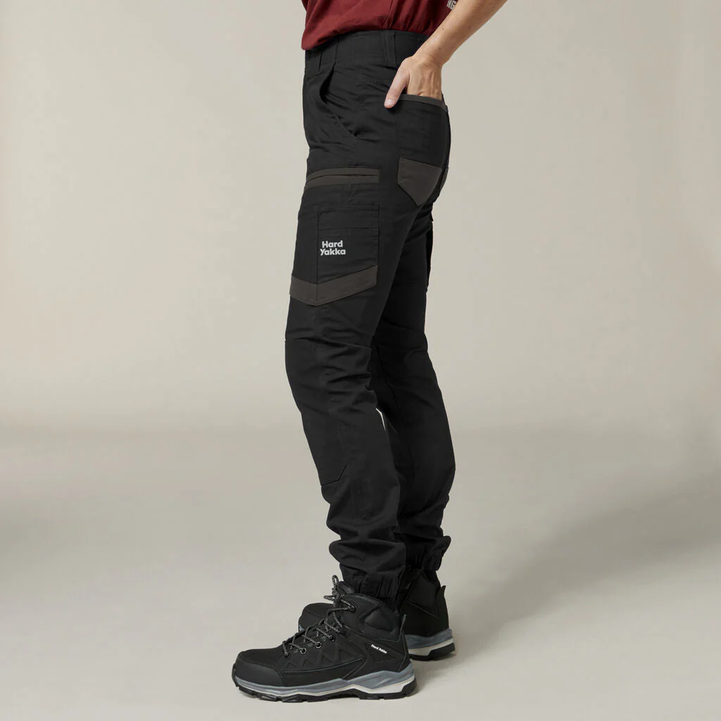 Hard Yakka Women's Raptor Cuff Work Pant (Y08382) - Image 3