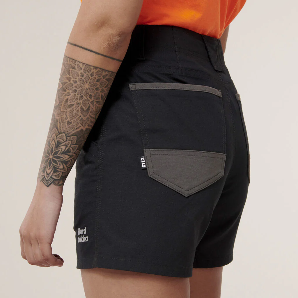 Hard Yakka Women’s Raptor Short Shorts (Y08497) - Image 6