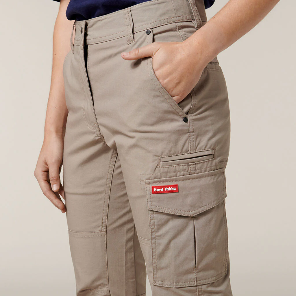 Hard Yakka Women's Ripstop Slim Fit Cargo Pant (Y08930) - Image 12