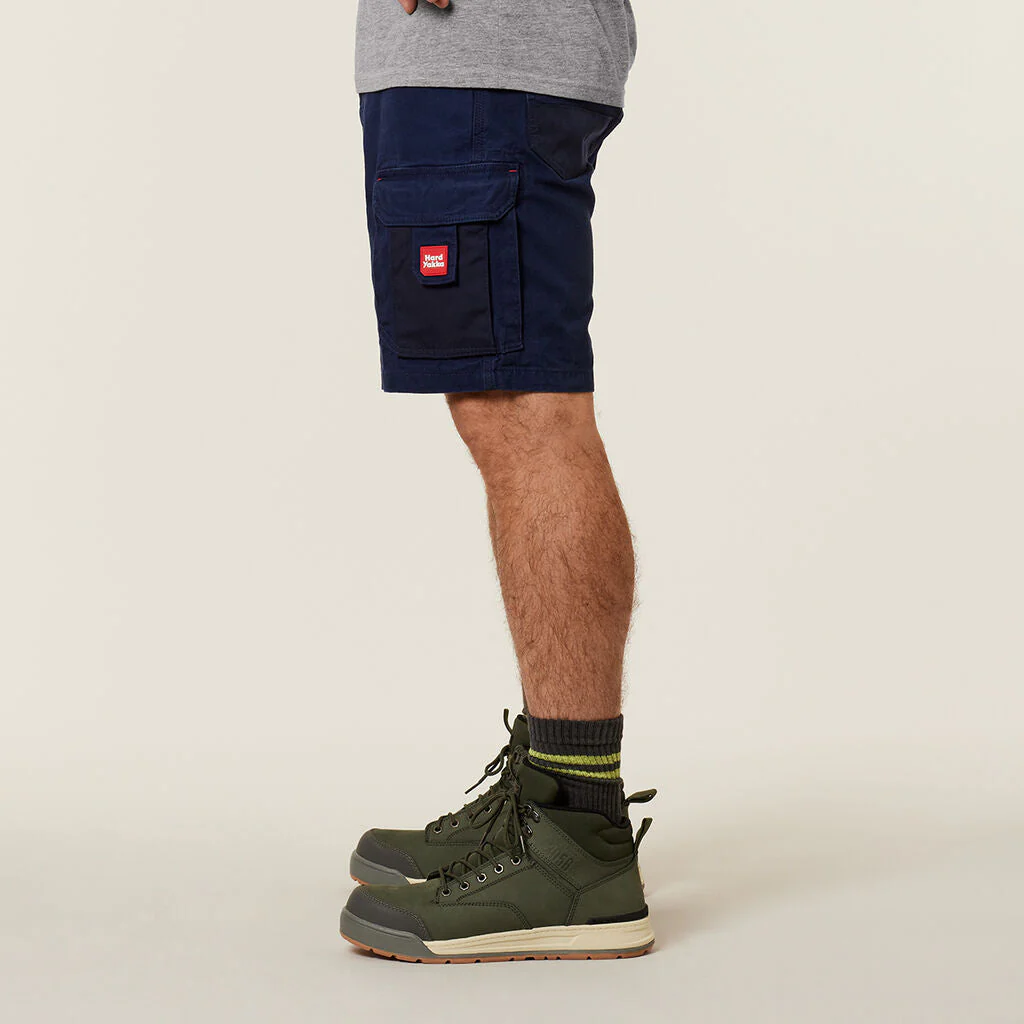 Hard Yakka Legends Relaxed Fit Cotton Work Cargo Short (Y05066) - Image 14