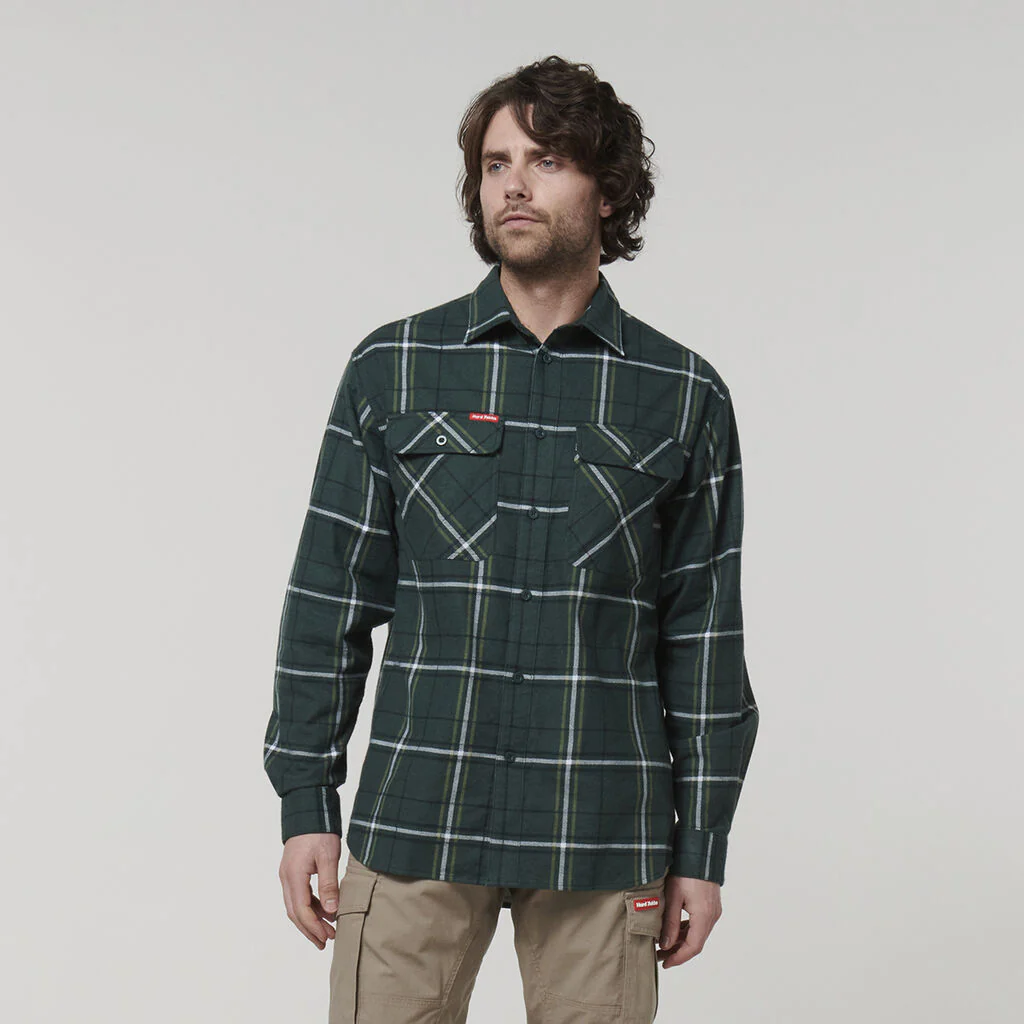 Hard Yakka Long Sleeve Check Flannel (Y07752) - Image 19