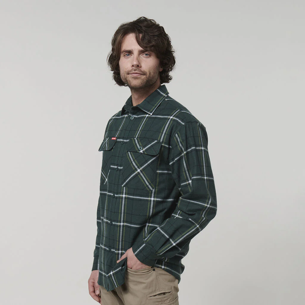 Hard Yakka Long Sleeve Check Flannel (Y07752) - Image 22