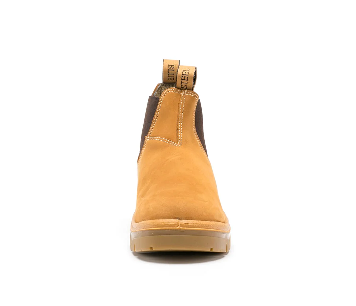 Steel Blue Hobart Men's Elastic Sided Pull On Safety Boot (312101) - Image 18