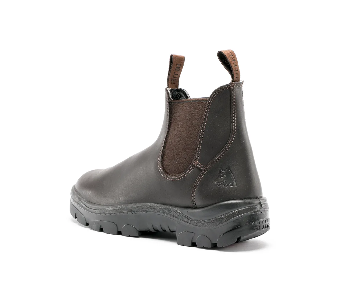 Steel Blue Hobart Men's Elastic Sided Pull On Safety Boot (312101) - Image 23