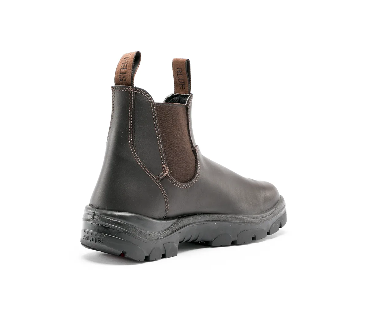 Steel Blue Hobart Men's Elastic Sided Pull On Safety Boot (312101) - Image 24