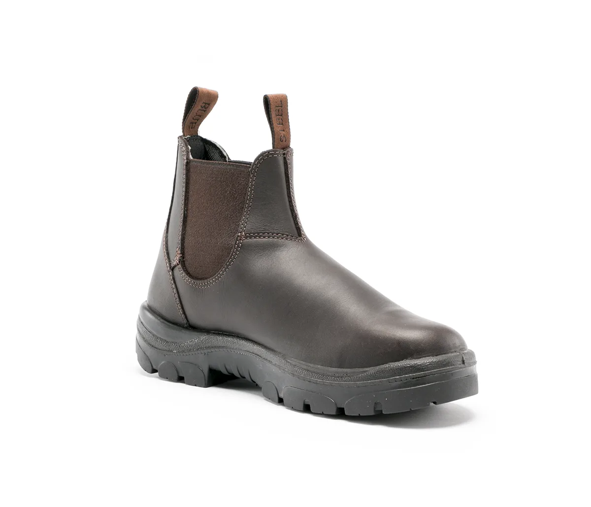 Steel Blue Hobart Men's Elastic Sided Pull On Safety Boot (312101) - Image 26