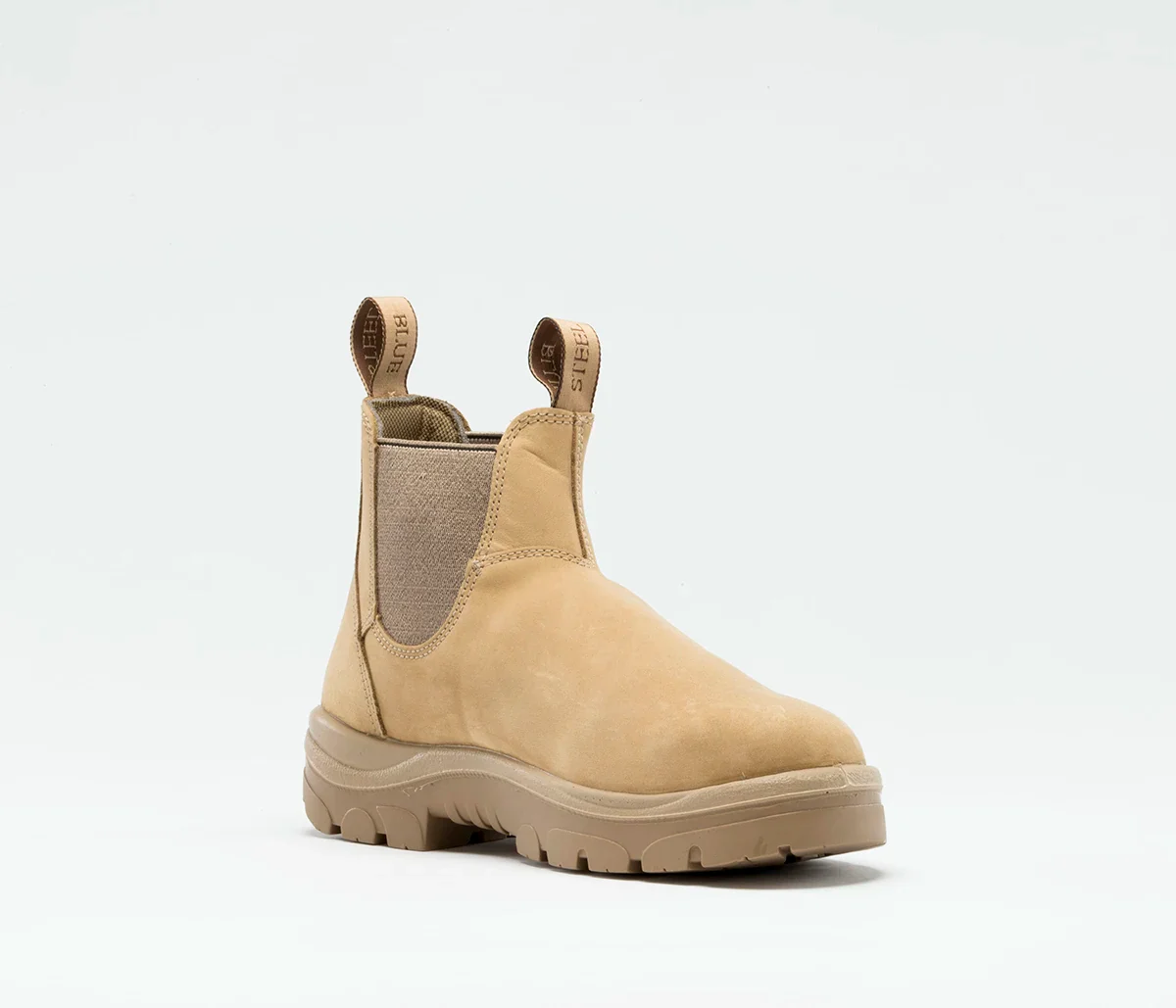 Steel Blue Hobart Men's Elastic Sided Pull On Safety Boot (312101) - Image 33