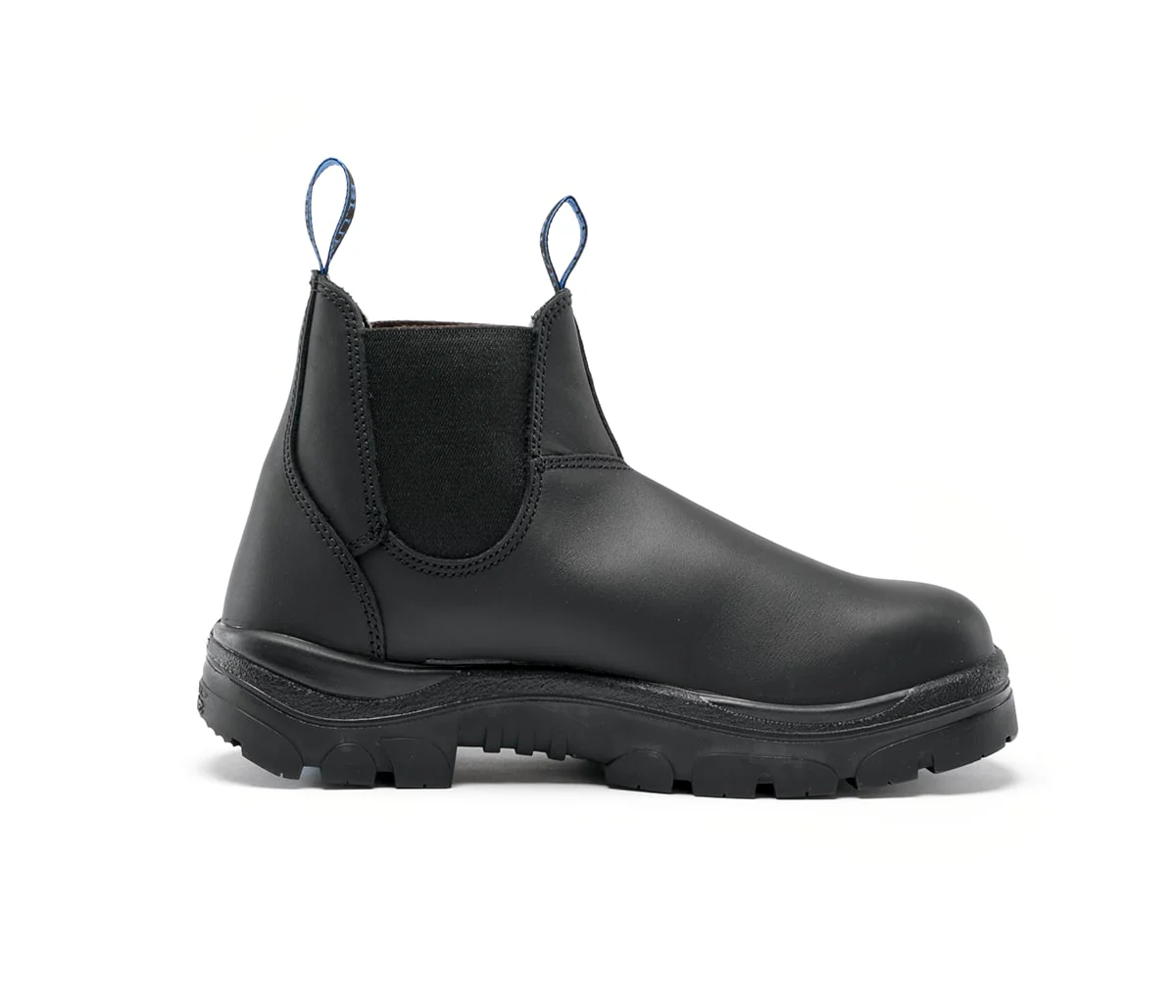 Steel Blue Hobart Men's Elastic Sided Pull On Safety Boot (312101) - Image 4