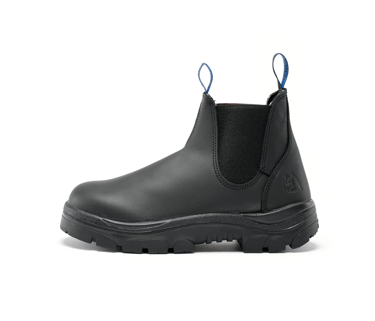 Steel Blue Hobart Men's Elastic Sided Pull On Safety Boot (312101) - Image 8