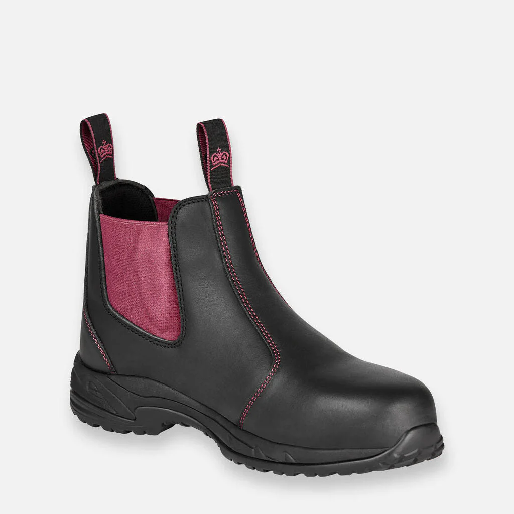 King Gee Women's Tradie Gusset Composite Cap Work Boots (K27390) - Image 3