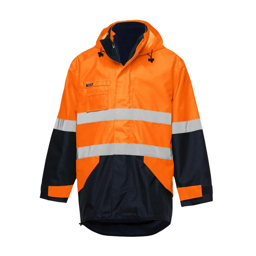 King Gee 4 in 1 Waterproof Wet Weather Jacket (K55300) - Image 7