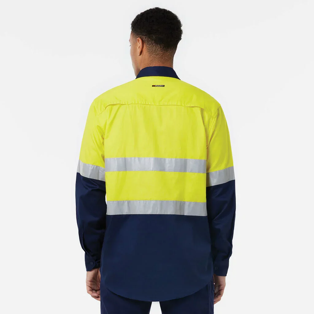 King Gee Originals Vented Drill Shirt Taped (K54025) - Image 8