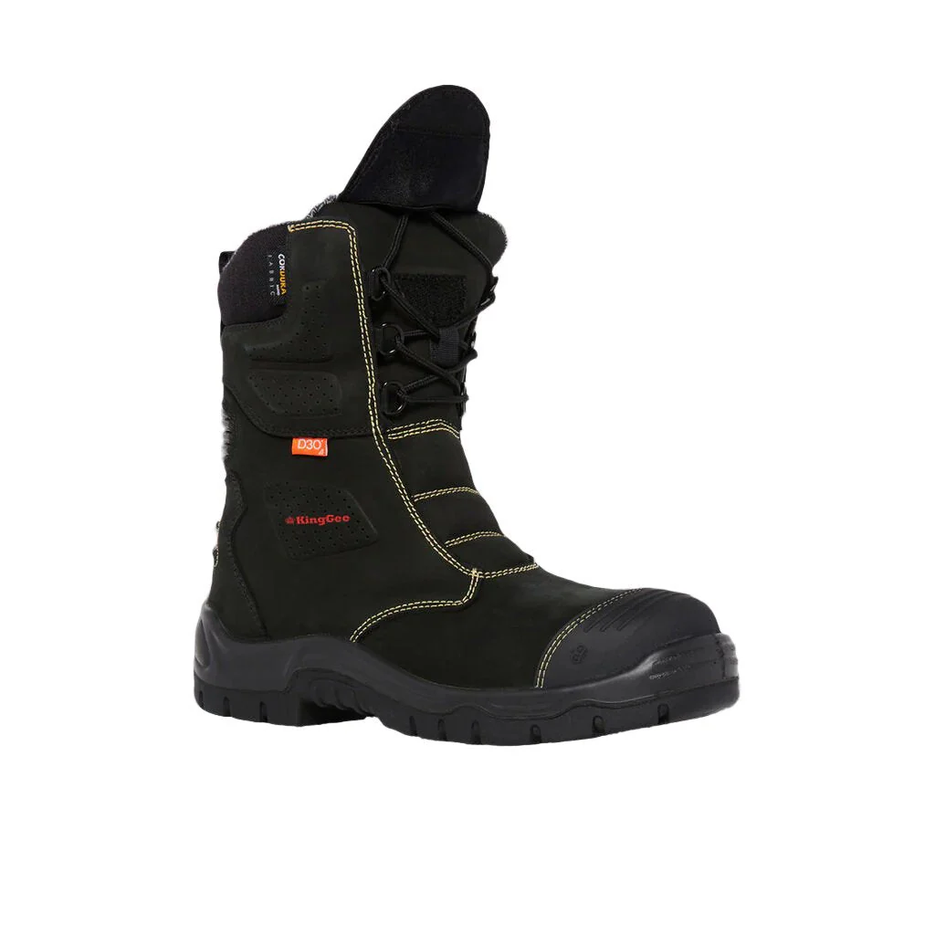 King Gee Bennu Rigger Steel Toe Safety Work Boots With Scuff Cap (K27174) - Image 7
