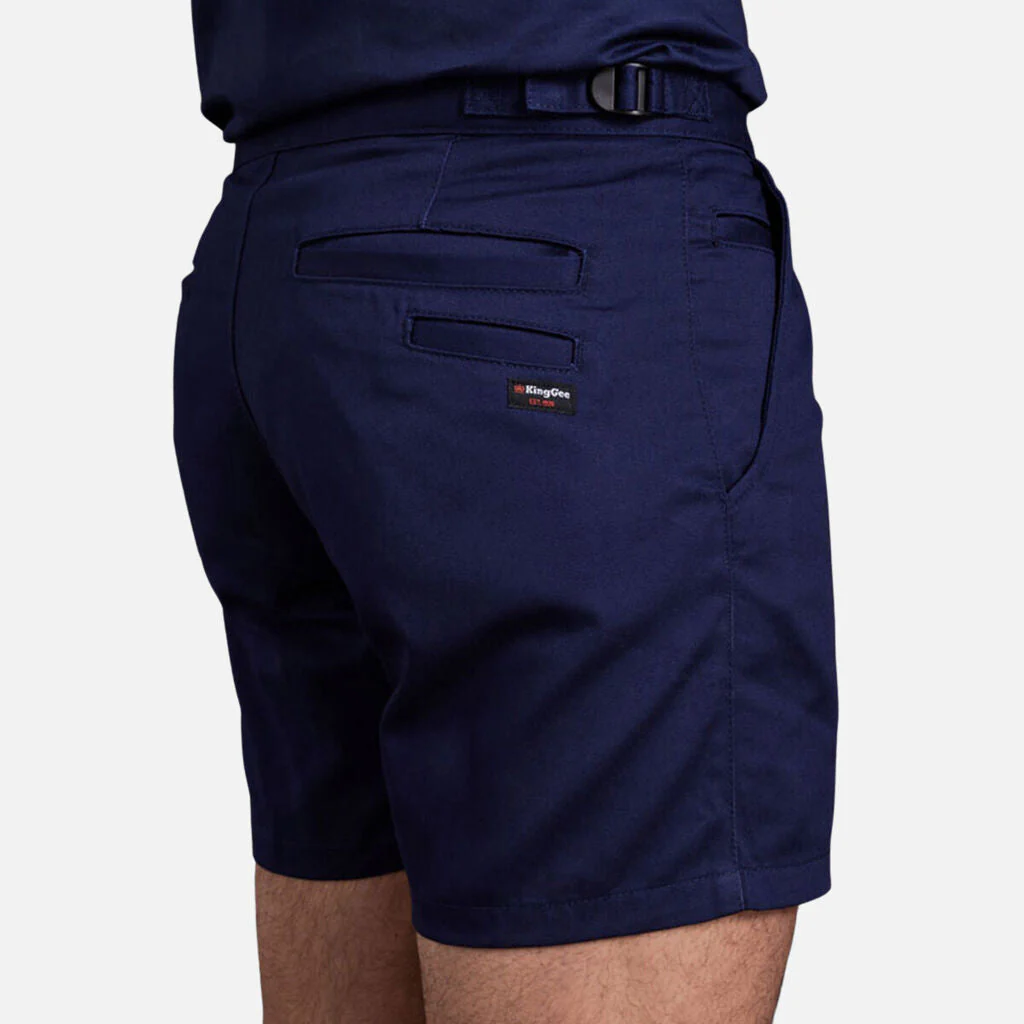 King Gee Originals Side Tab Cotton Drill Work Shorts (K07010) - Image 18