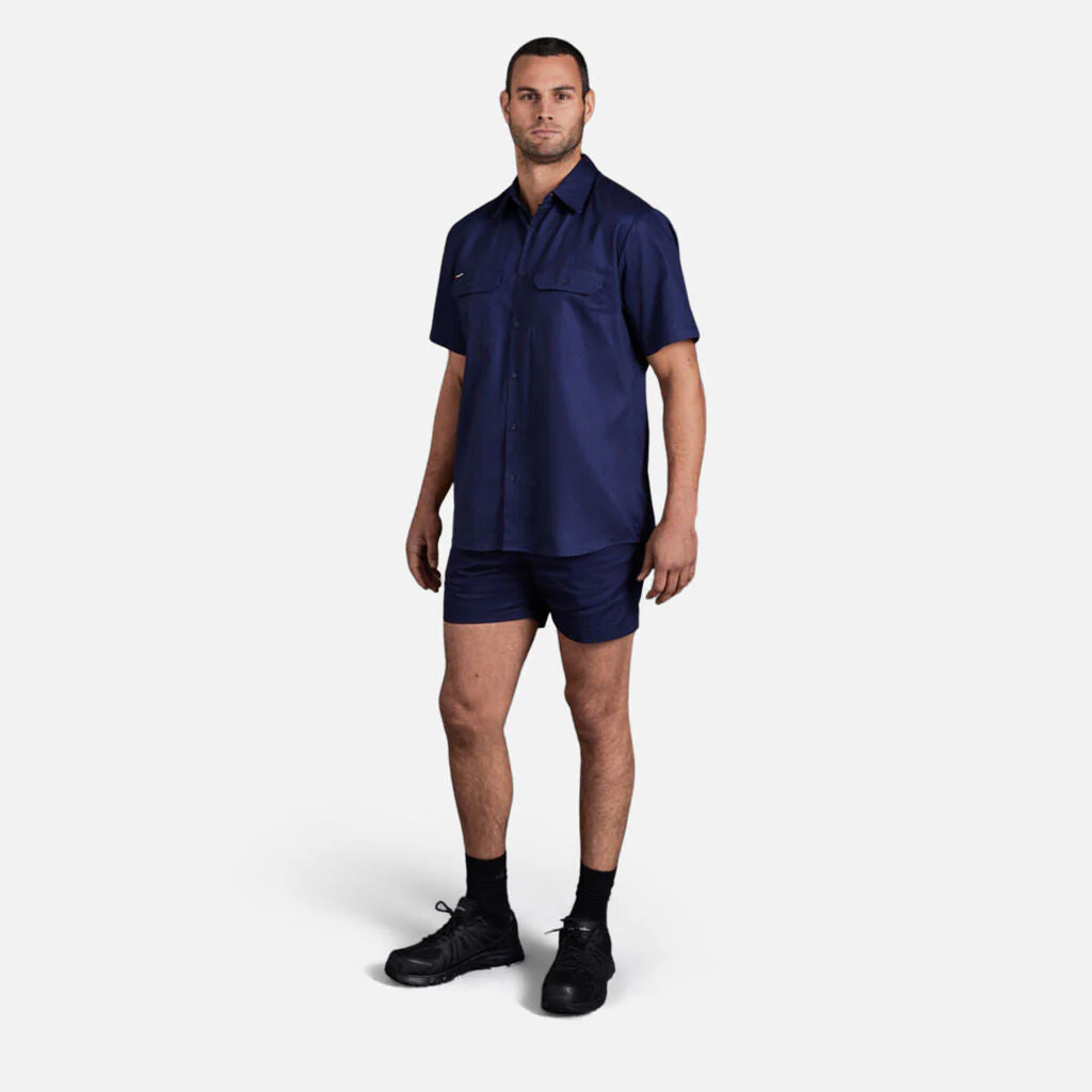 King Gee Originals Side Tab Cotton Drill Work Shorts (K07010) - Image 19