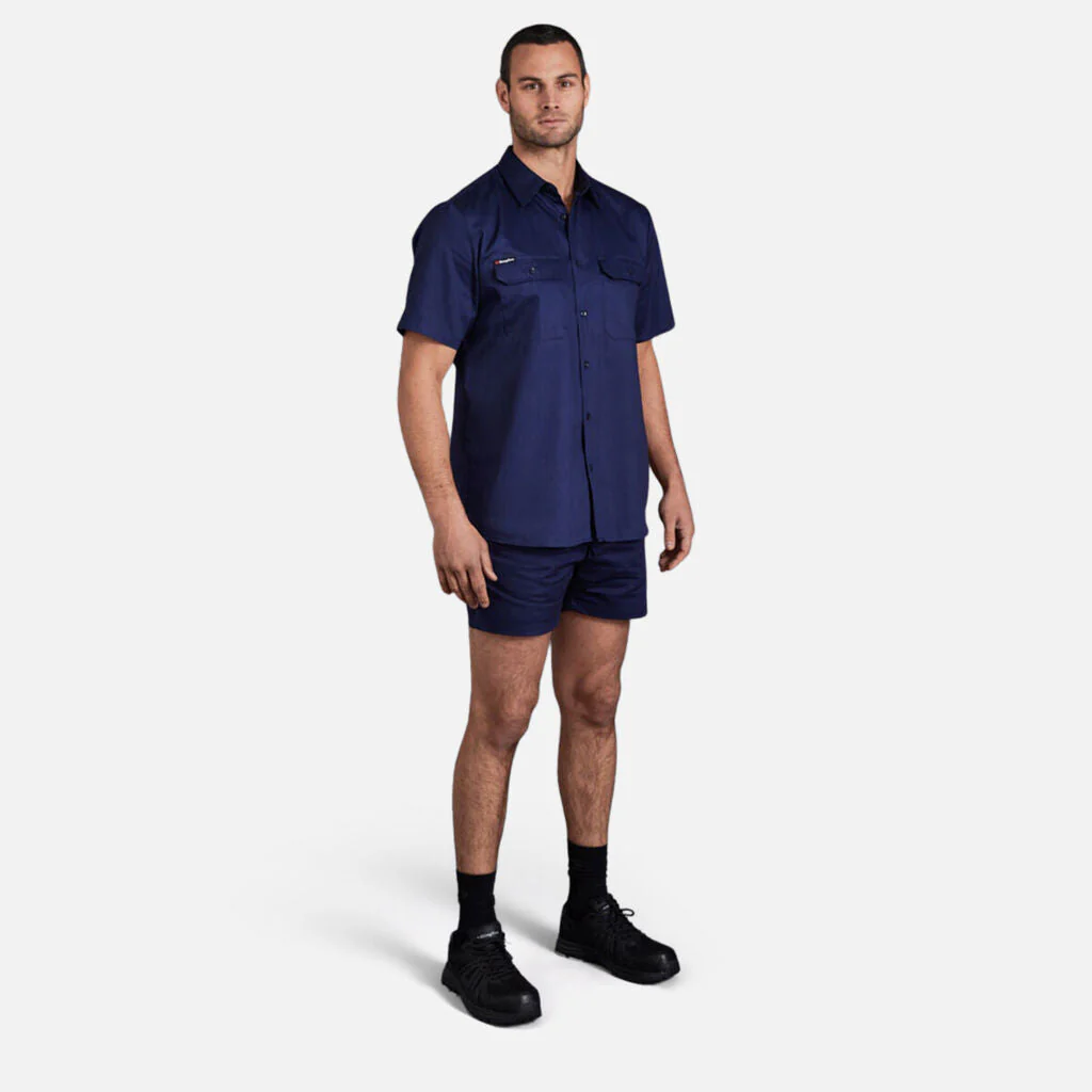 King Gee Originals Side Tab Cotton Drill Work Shorts (K07010) - Image 20
