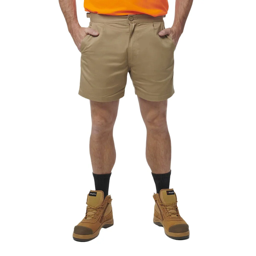 King Gee Originals Side Tab Cotton Drill Work Shorts (K07010) - Image 7