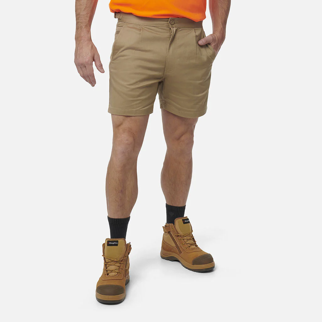 King Gee Originals Side Tab Cotton Drill Work Shorts (K07010) - Image 9