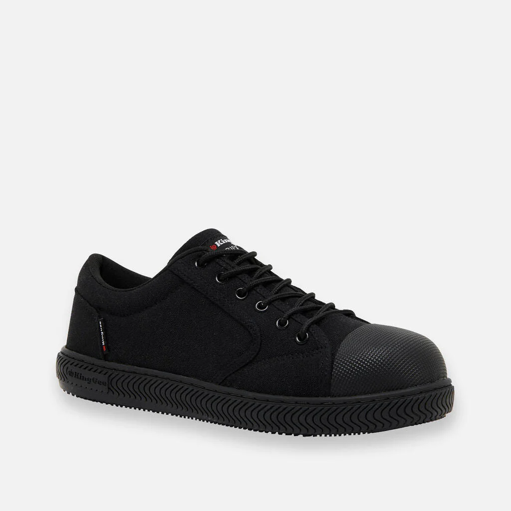King Gee Grip 3000 Slip Resistant Canvas Safety Shoes (K26540) - Image 4