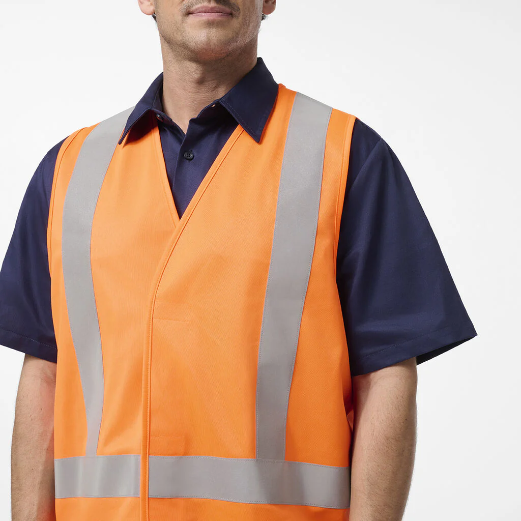King Gee Original Hi-Vis H Back Vest (K57002) - Image 5