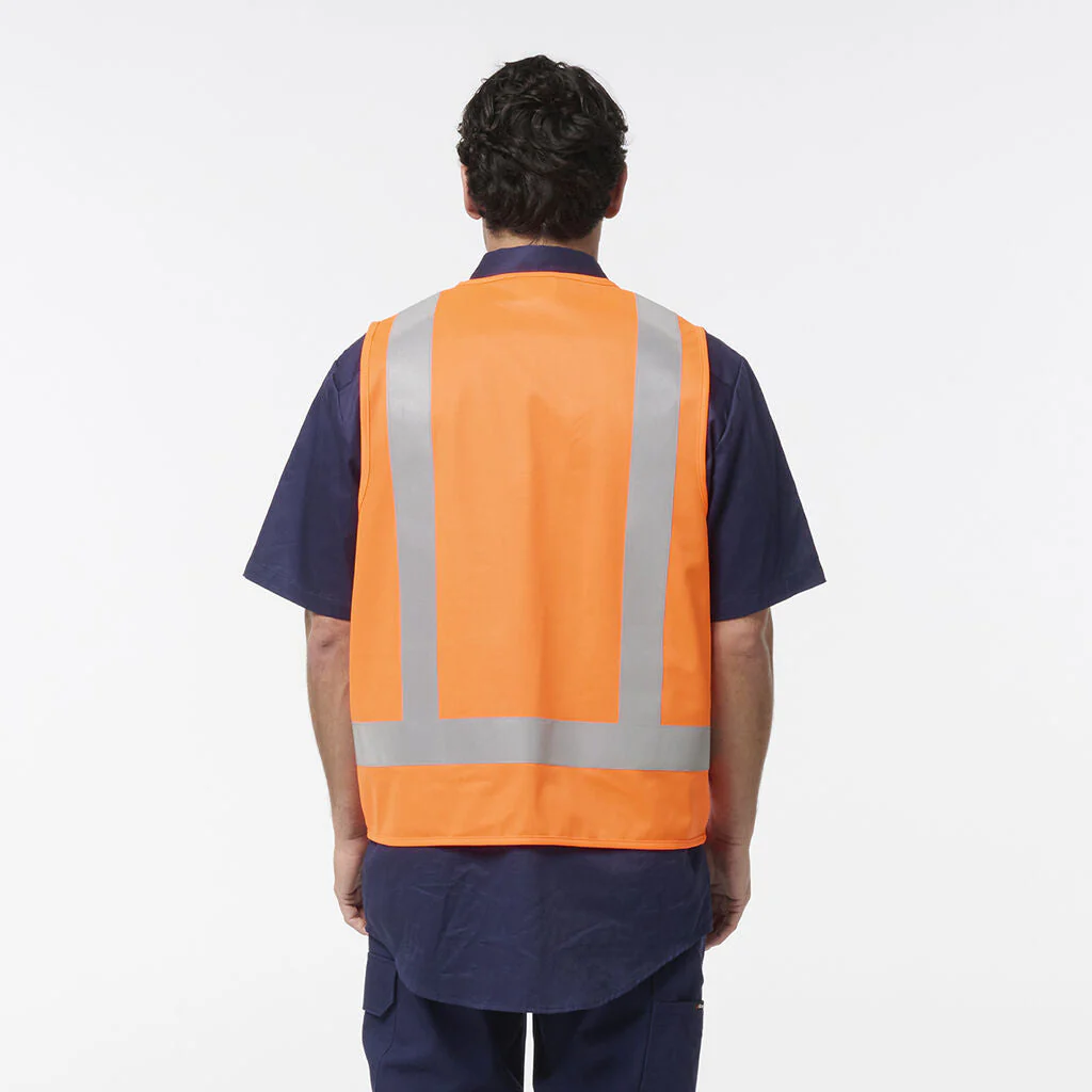 King Gee Original Hi-Vis H Back Vest (K57002) - Image 6