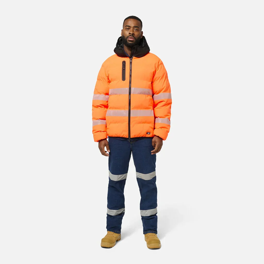 King Gee Originals DWR Reflective Puffer Jacket (K55011) - Image 10
