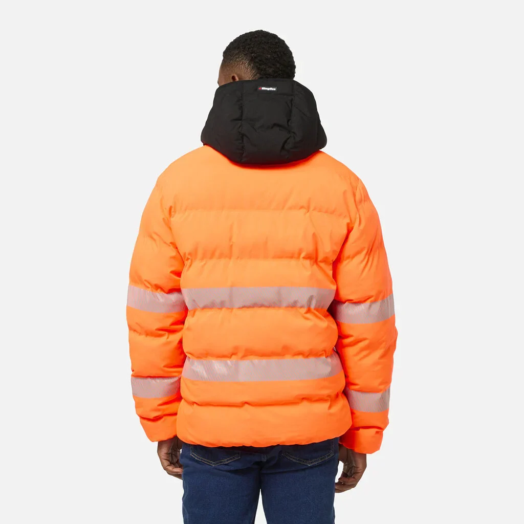 King Gee Originals DWR Reflective Puffer Jacket (K55011) - Image 3