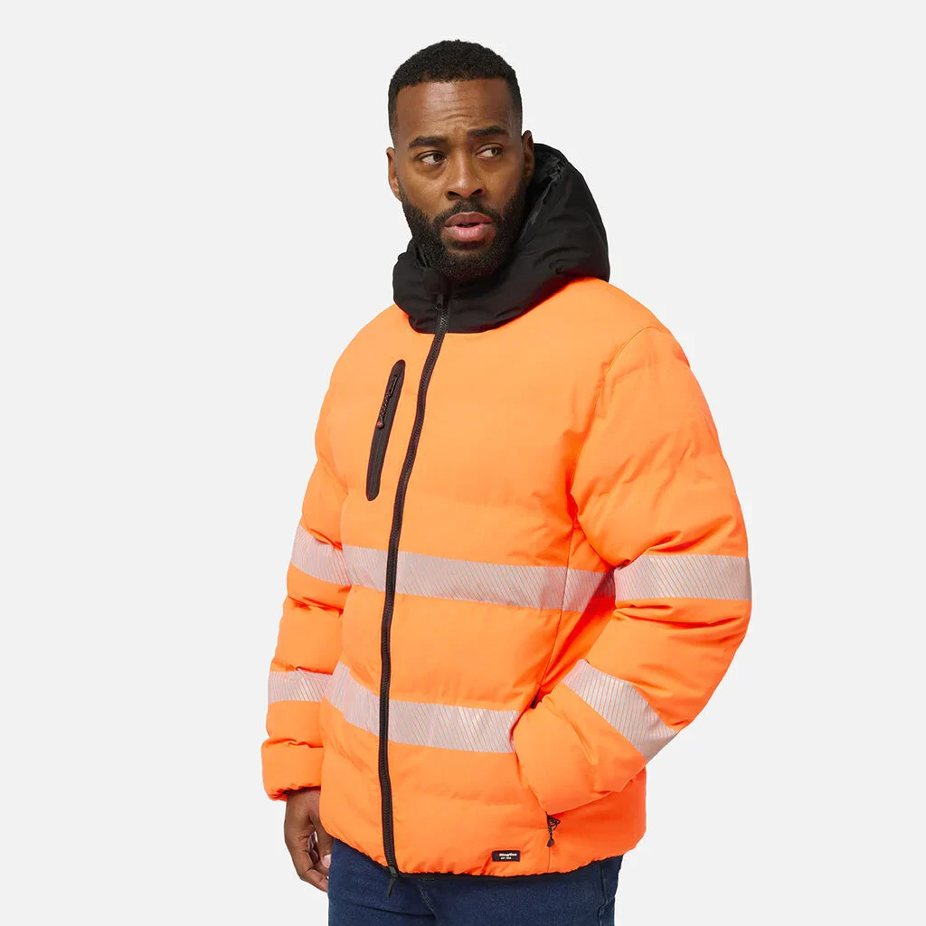 King Gee Originals DWR Reflective Puffer Jacket (K55011) - Image 4