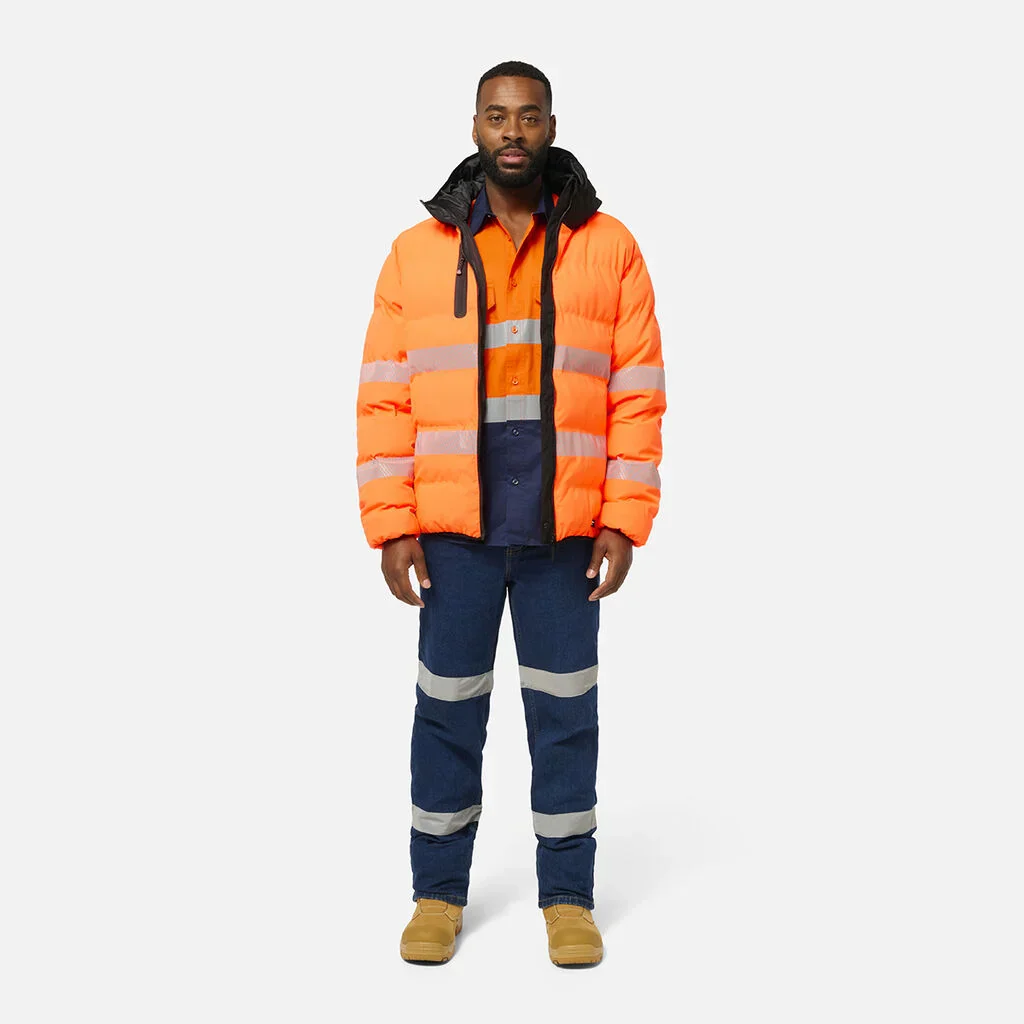 King Gee Originals DWR Reflective Puffer Jacket (K55011) - Image 8