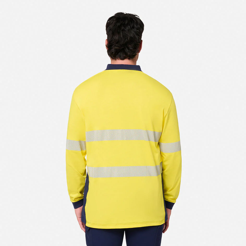 King Gee Originals Hi-Vis Spliced Cotton Polo (K54926) - Image 8