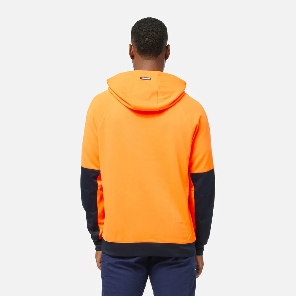 King Gee Originals Hi Vis Water Repellent Hoodie (K55012) - Image 3