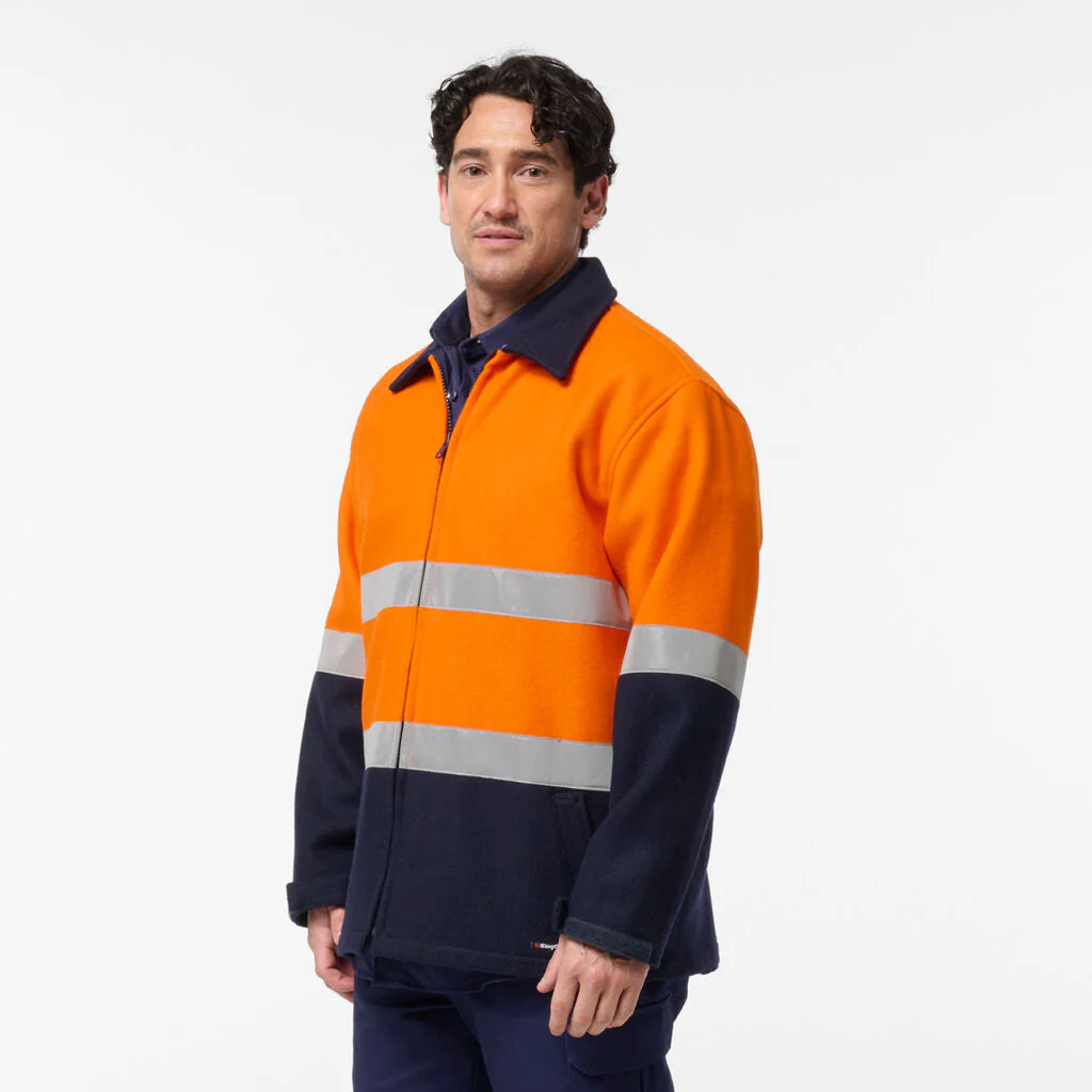 King Gee Originals Spliced Taped Bluey Jacket (K55000) - Image 3